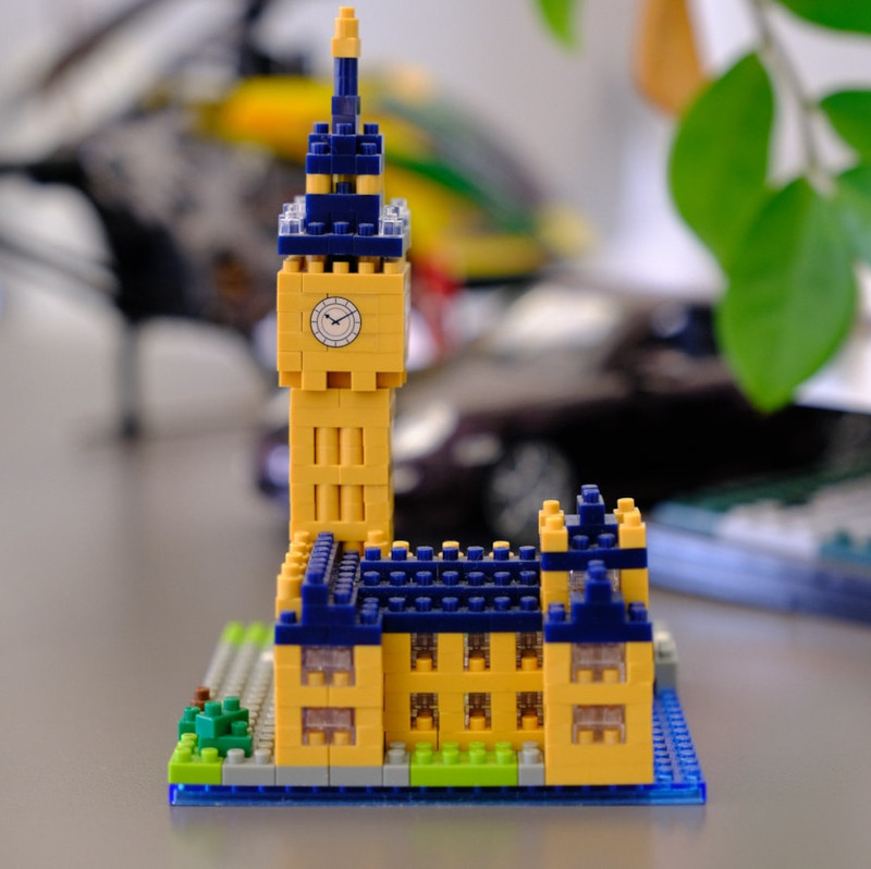 Eine Burg aus Lego